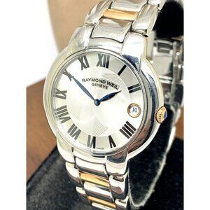 Raymond Weil Women's Watch 5235 Jasmine Swiss Quartz Silver Rose Gold Steel 35mm